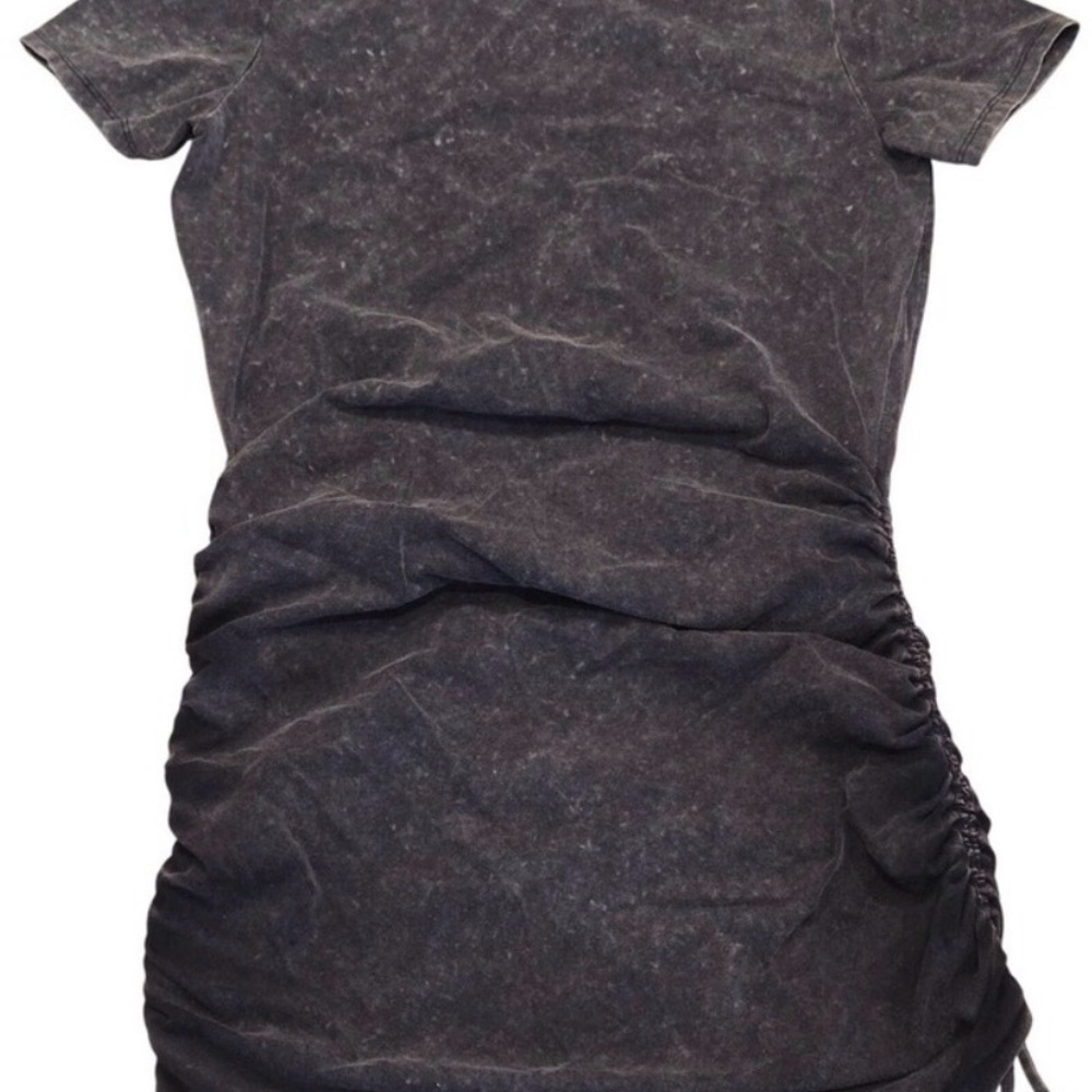 Victoria's Secret Charcoal Ruched Tee